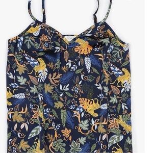 J. Crew Jungle Print Cami SZ XS